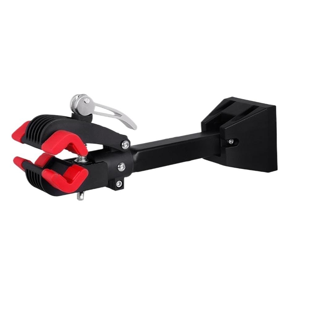 WANGSHAOWEI Bike Stand Bike Repair Stand Wall Workbench Mount Rack Strong Load Capacity Adjustable Height Easy To Install Bicycle Maintenance(Red)