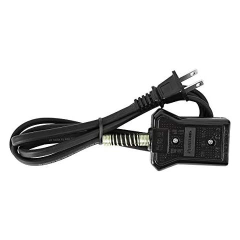 TATUNG AC-9 Power Cable Cord for TAC-11V-M, TAC-6/10/11 Series Tatung Rice Cookers (125V 10A 990W 1.5M) Cover