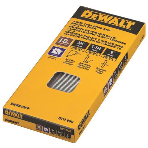 DeWalt DWBN18PP 18 GA Brad Nail Project pack - image 2