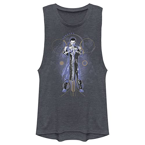Débardeur Marvel Eternals Phastos pour junior en taille L coloris bleu denim