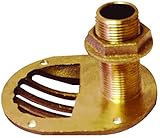 STH-2500-W Groco 2-1/2 \"Bronce Combo Scoop Pasacascos w/Tuerca