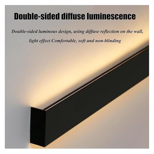 Pasamanos LED con sensor de movimiento para pared con iluminación regulable de seguridad 4