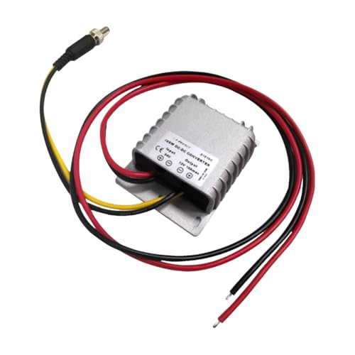 Convertisseur 24V à 12V transformateur de puissance abaisseur audio DC 10A