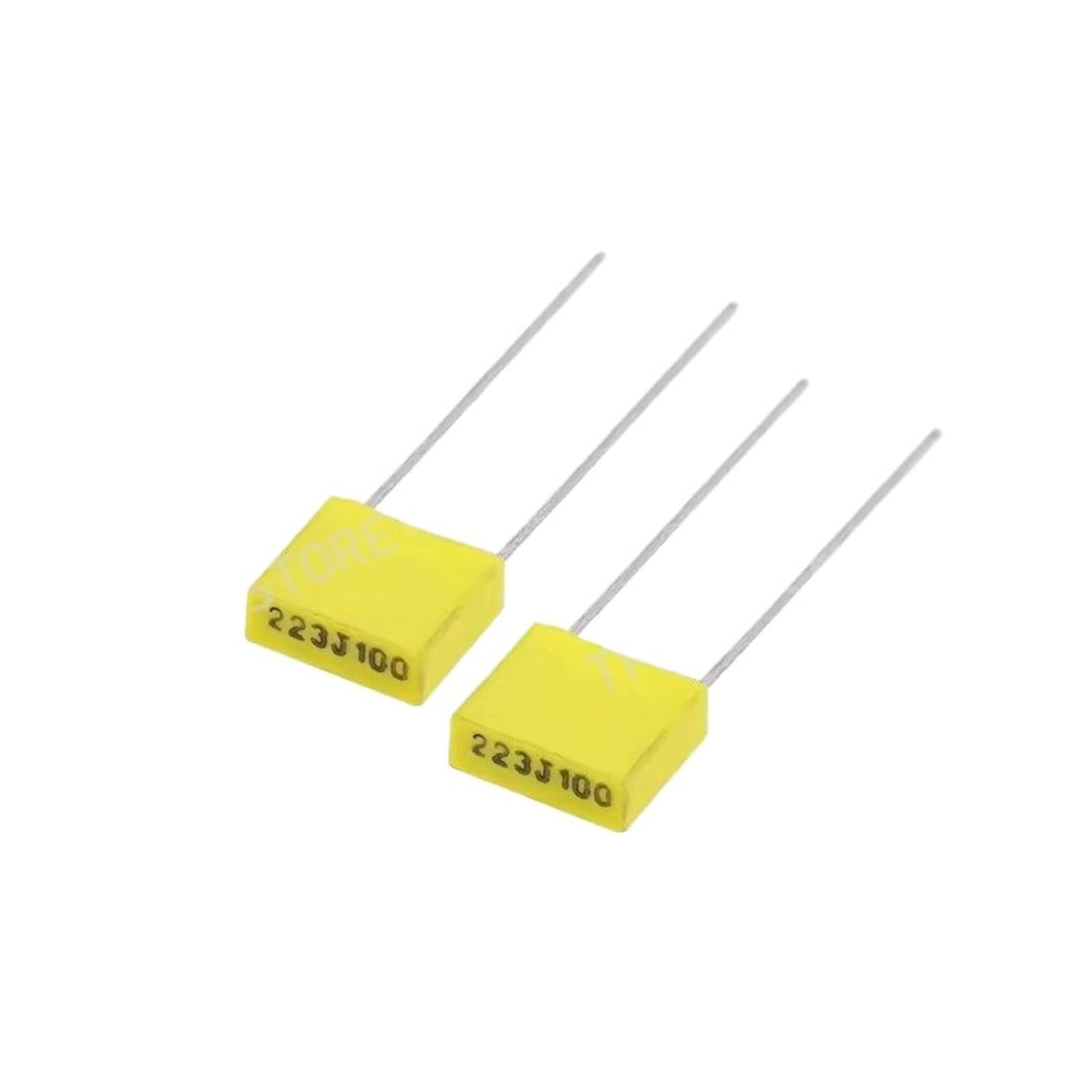 ICXLPMC Capacitor 223J100 22nJ100 100V 22nF Lead Pitch 5mm Polypropylene Film Capacitance
