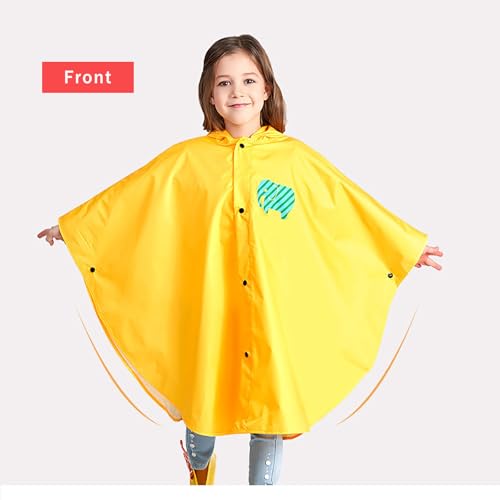Image of Toddlers Boys Girl Rain Pants Waterproof Dirty Proof Trousers Kids Rain Poncho Hood Rainwear Jacket Coat 1-12Years