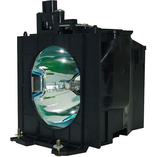 Lámpara original y carcasa para proyector Panasonic PT-D5700 miniatura 3