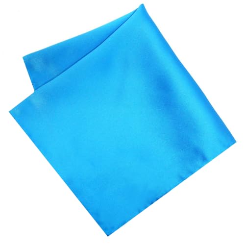 Image of LEONARDI Men's Solid Pocket Square | 30cm x 30cm | Smooth texture | Microfiber | Pack of 1 |