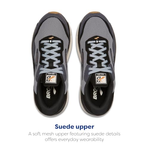 Image of Brooks Men's Ghost Max Suede /Leather Neutral Running & Walking Shoe