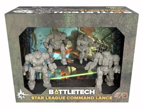 Star League Command Lance juego de miniaturas por Catalyst Game Labs miniatura 1