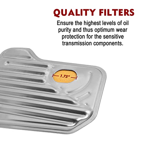 image for Ortopia 4L60-E 4L65-E Deep Pan Transmission Filter Kit with Gasket TF3