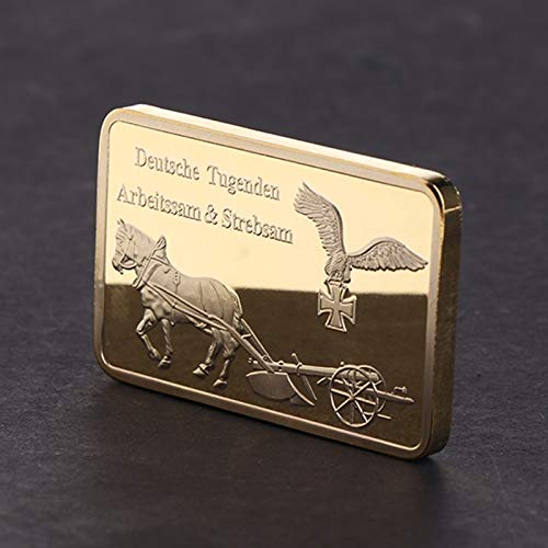 24K金運アップ インゴット ゴールドバープレート パワーグッズ記念コインキャリッジ車両 ゴールデンスクエア コレクション芸術ギフトお土産レプリカ