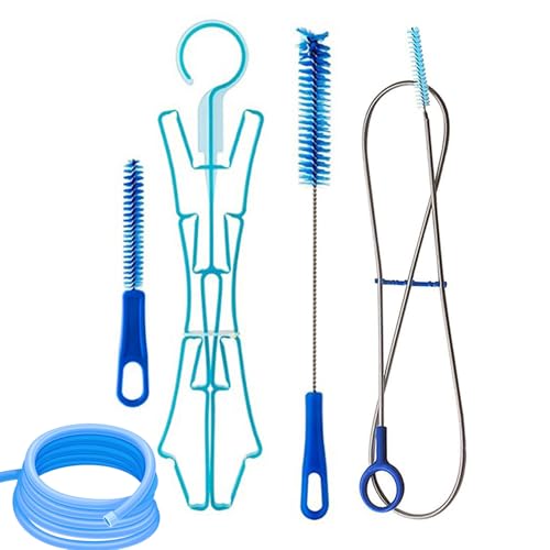 ウォーターリザーバークリーニングキット、ハイドレーションバッグクリーニングキット,多機能ウォーターボトルクリーナーブラシセット, 乾燥フレーム付きボトル洗浄ブラシ キット, サイクリング、キャンプ、バックパッキング用のアウトドアハイドレーションバッグクリー