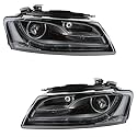 Johns, Scheinwerfer Set links & rechts passend für Audi A5 8T 07-11 Xenon D3S