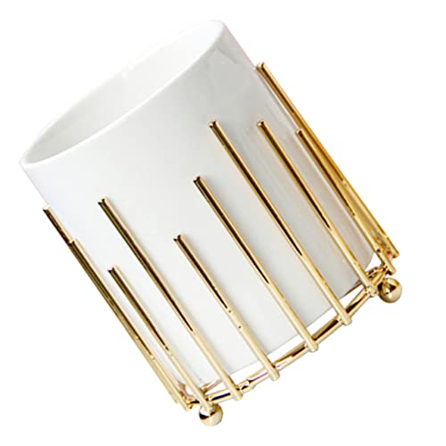 HOLIDYOYO 陶器食器収納 食器キャディ カトラリー 銀食器オーガナイザー セラミック食器ホルダー 銀器ホルダー キッチンツールホルダー 箸置き 食器洗い機ラック 食器乾燥バスケット シンク乾燥