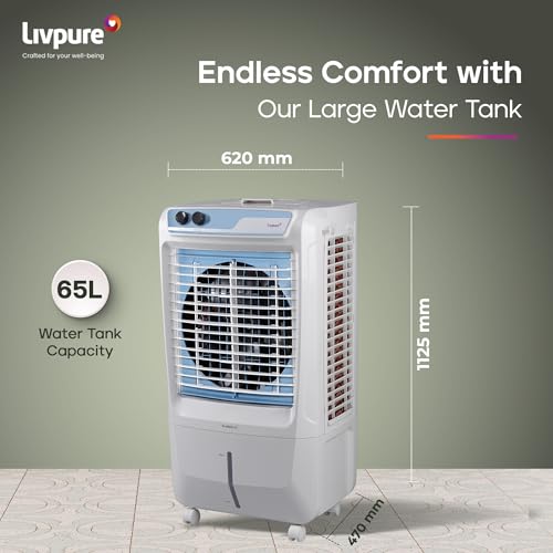 Livpure Mini Desert Air Cooler | Cooler with High Air Delivery, - Image 7