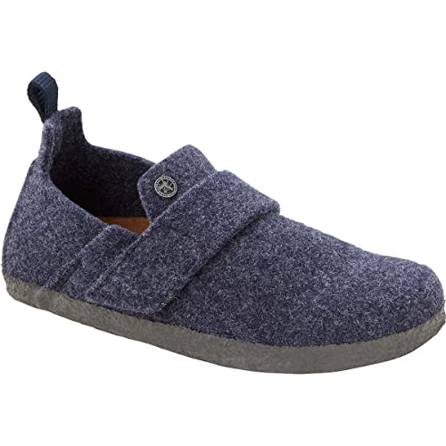 BIRKENSTOCK Zermatt Hausschuh Textil Uni Zermatt grün Filz