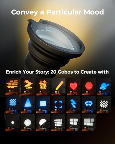 SMALLRIG RF10C Lampe LED RGB Compacte et Son Pied Extensible 200cm - 2