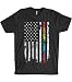 Threadrock Men's Gay Pride Rainbow American Flag T-Shirt