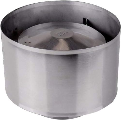 Protector antiplumón de 60 mm para mantener tu estufa sin lluvia