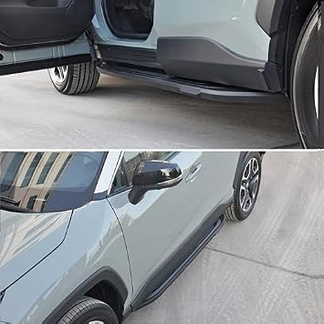 Aluminium Step Bars for 2019-2025 Toyota RAV4 Running Boards Side Step Pedal No Drilling Accessories