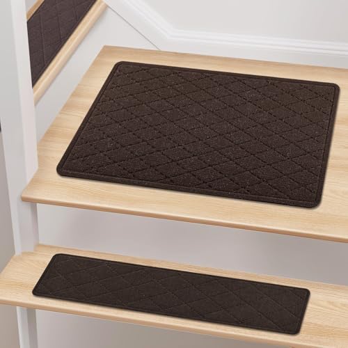 KOOTETA Non Slip Stair Treads Landing Rug for Wooden Steps