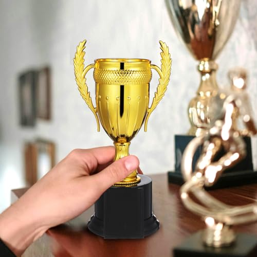 Didiseaon De Troféu Dourado Troféus Grandes De Plástico 22Cm Para Escritório Esporte Prêmio Vencedor