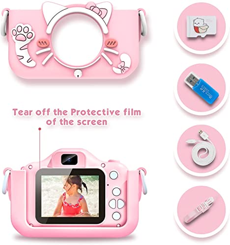 goopow Câmera Selfie Infantil, Presentes de Aniversário de Natal para Meninos Meninas de 3 A 9 Anos,