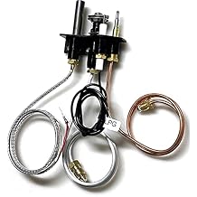 69L18 Pilot Assembly Propane Gas LP for Lennox Elite, IHP, Merit, Superior, Astria Fireplaces and Inserts, Pilot Replacement Parts with Thermocouple, Thermopile. 69L1801, J4118, 902162