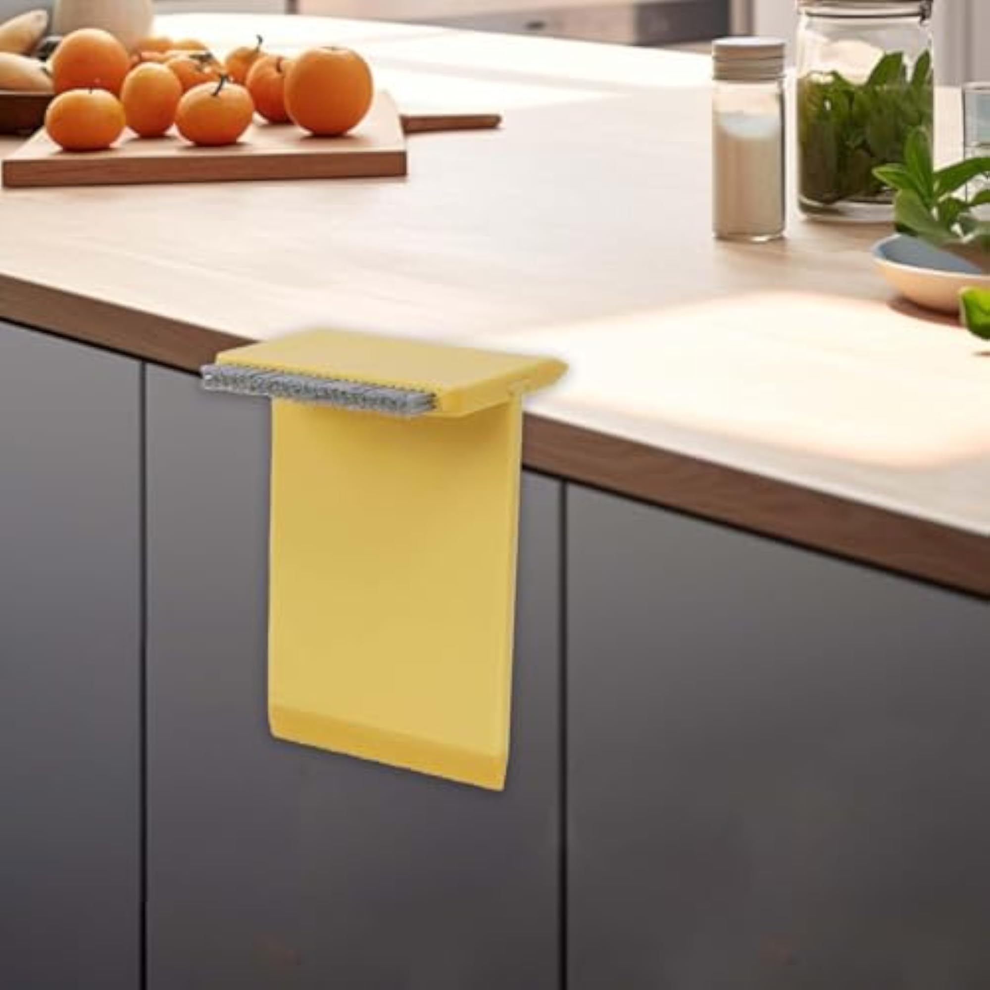 Quick Dry Wet Sink Squeegee with Countertop Brush