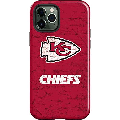Skinit Impact Phone Case Compatible with iPhone 12 Pro Max - Officially Licensed NFL Kansas City Chiefs Distressed Design