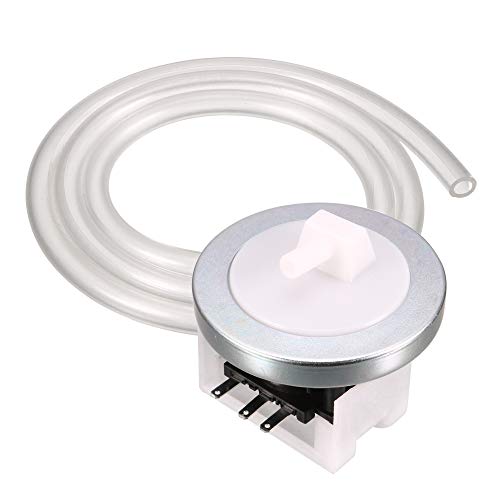 uxcell Water Level Sensor Pressure Switch 3-Pin for Washing Machine Washer with Soft Pipe Tube Hose