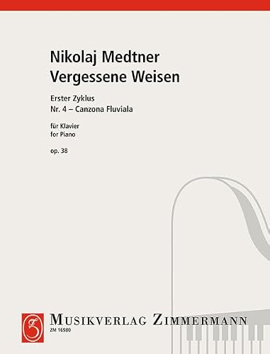 Motifs oubliés: No. 4 Canzona fluviala. op. 38. piano.