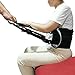 Patient Elderly Senior Help Getting Pull Up Sit to Stand Walking Aids Transfer Gait Belt Medical Lift Leg Sling Adjustable Strap with Anti-Slip Handicap Grab Bar Assist Drive AidLot Blue Cover