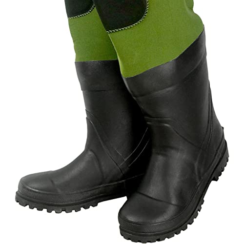 Vissen Steltlopers Voor Mannen Vrouwen, Borst Steltlopers Met Laarzen, Waterdichte Vissen Jacht Borst Steltlopers, Verdikt En Warm Houden, Slijtvast En Koudebestendig,Groen,41EU - Image 7