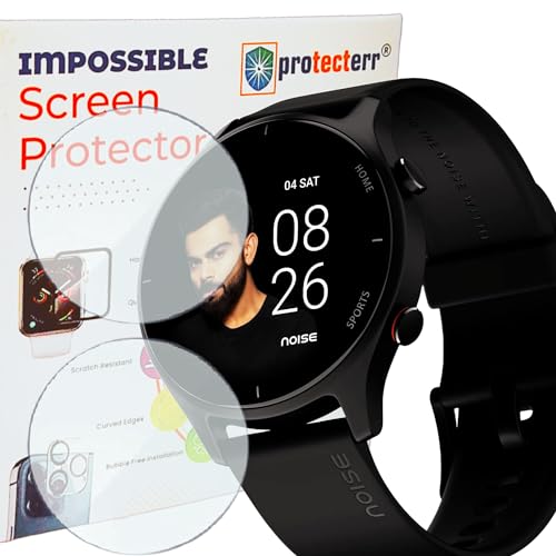 Image of 2 Pack| Noise Twist (1.38 inch) Smart Watch Screen Guard Protector - [Not A TEMPERED GLASS]