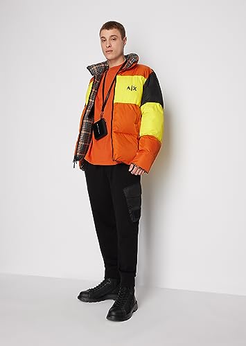 Armani Exchange Men's Oversized Heavy Cotton Jersey Embossed Logo Jumper2