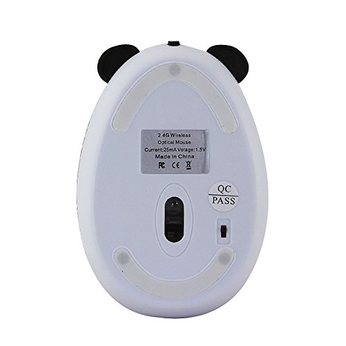 ご購入者様決定꒰未使用꒱充電式 ワイヤレスマウス 白黒 パンダ  夢可愛い キャラクター Amazon.co.jp: RUUNNER ワイヤレスマウス 可愛いマウス usbかわいい