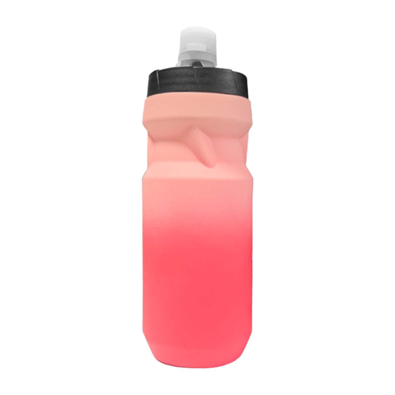 Sports Water Bottle Reusable Leakproof Squeeze Bottle for Biking Outdoor Gym Pink | Sporting Goods-image-35
