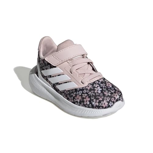 Image of adidas Baby Marvel Run Falcon 5 Elastic Lace & Strap Shoe
