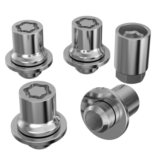 Image of OTUAYAUTO M12x1.5 Lock Lug Nuts Set, Replacement for Toyota Lexus