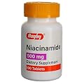 Rugby Niacinamide 500mg Tablets 100ct - 3 Pack