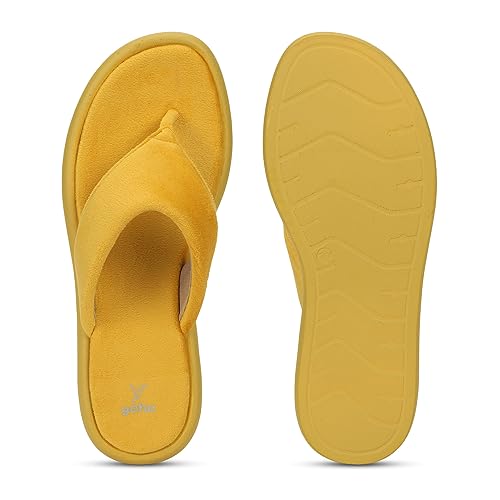 Image of YOHO flats collection For Women| Comfortable latex cushioning | Long lasting bounce | Durable |