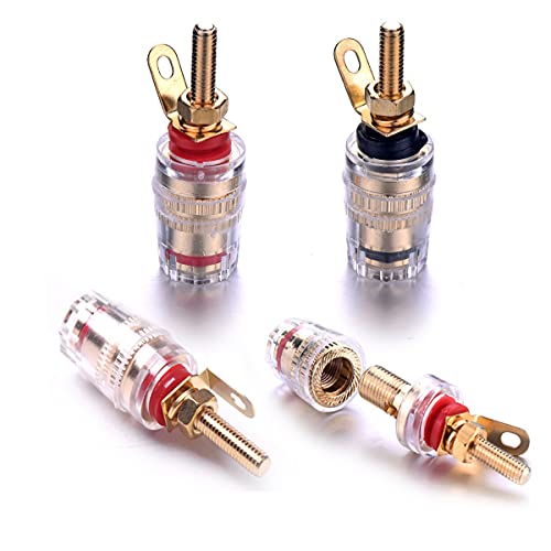 Terminal de altavoz conector banana 5 pares miniatura 2