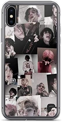 FGHSFRT Compatible with iPhone XR Case Lil Peep Rip Simpsons Memory Pure Clear Phone Cases Cover