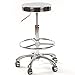 Lwjjby Rotonda Chair di Sollevamento di Bellezza Sedia di Bellezza Sgabello Sgabello Lavoro di Parrucchiere Sgabello in Acciaio Inox Sgabello Rotazione di 360 Gradi