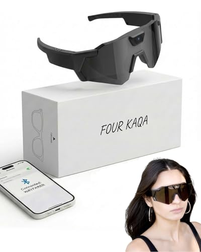 POV Glasses 4k Baseball with Camera Smart Glass for Men Women Sunglasses Cameras and Audio Video...