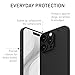 PEEL Super Thin Case for iPhone 15 Pro Max (Blackout) – Sleek Minimalist Design, Branding Free, Ultra Slim – Protects & Showcases Your Device