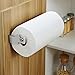 Küchenrollenhalter ohne Bohren - Taozun Küchenpapierhalter Edelstahl Papierrollenhalter Selbstklebend rollenhalter für Küche, Gebürstet Silber