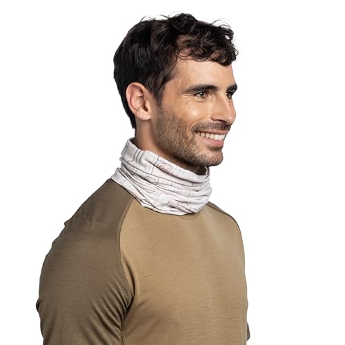 BUFF®| Schlauchschal CoolNet UV® Männlich Weiblich Erwachsene Flexibel, UPF50-Schutz, leicht, dehnbar, recyceltes Material, Sport, Sommer, Einheitsgröße, Gris