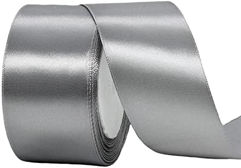 Black Ribbon 3mm for Gift Wrapping 91M, Double Sided Black Satin Ribbon 3mm Thick Fabric Ribbon for Crafting Cake Ribbon,Hair Bow Ribbon,Balloon,Halloween Decoration,Wedding Car Ribbon